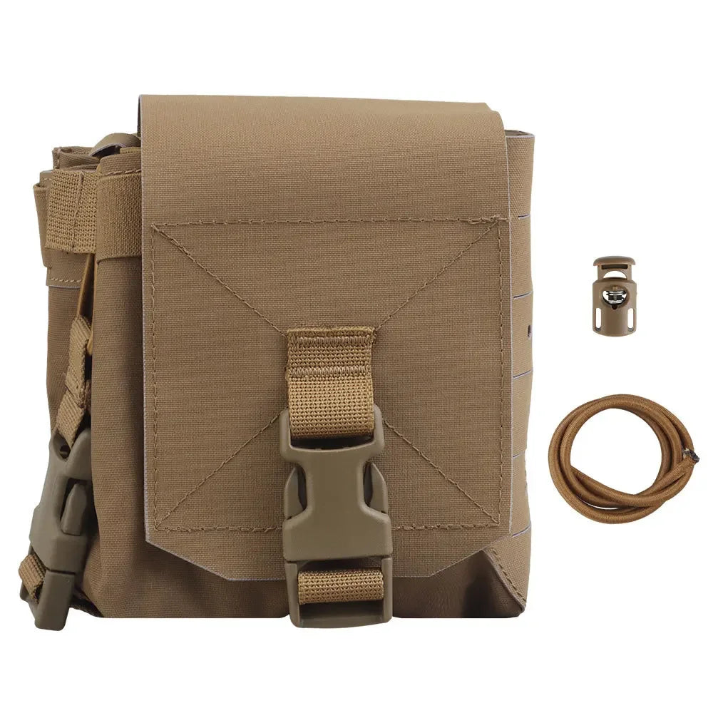 Tactical Frag Pouch Belt Storage Mutant Pouches 556 Mag MOLLE Multi-function Tool Bag Radios Water Bottles Bag Airsoft