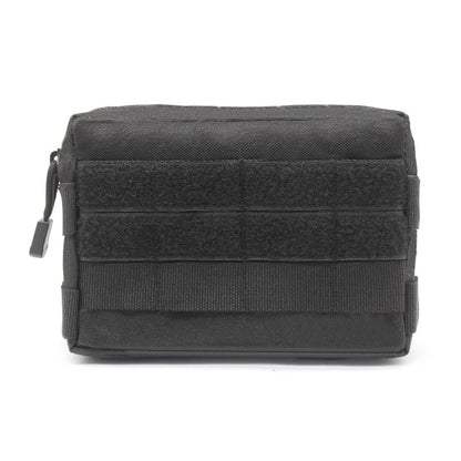 Tactical Molle Waist Pack 600D Waterproof Camo EDC Tool Bag Multifunctional Phone Card Holder Outdoor Camping Commuting Utility