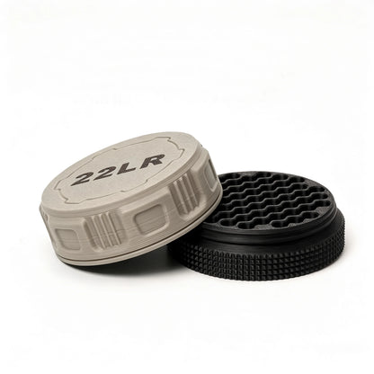 Mini Ammo Storage Box with Twist-on Lid (22LR Caliber) Compact, Durable, Portable, Large Capacity