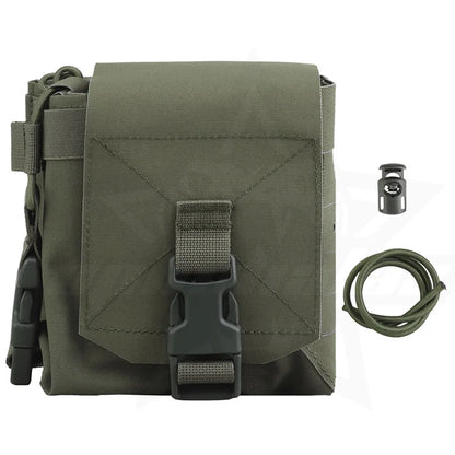 OPHIDIAN Hunting Vest Plate Carrier Sub Pouch MOLLE Belt Magazine Pouch for Night Vision Radio Walkie Talkie Headset First Aid T