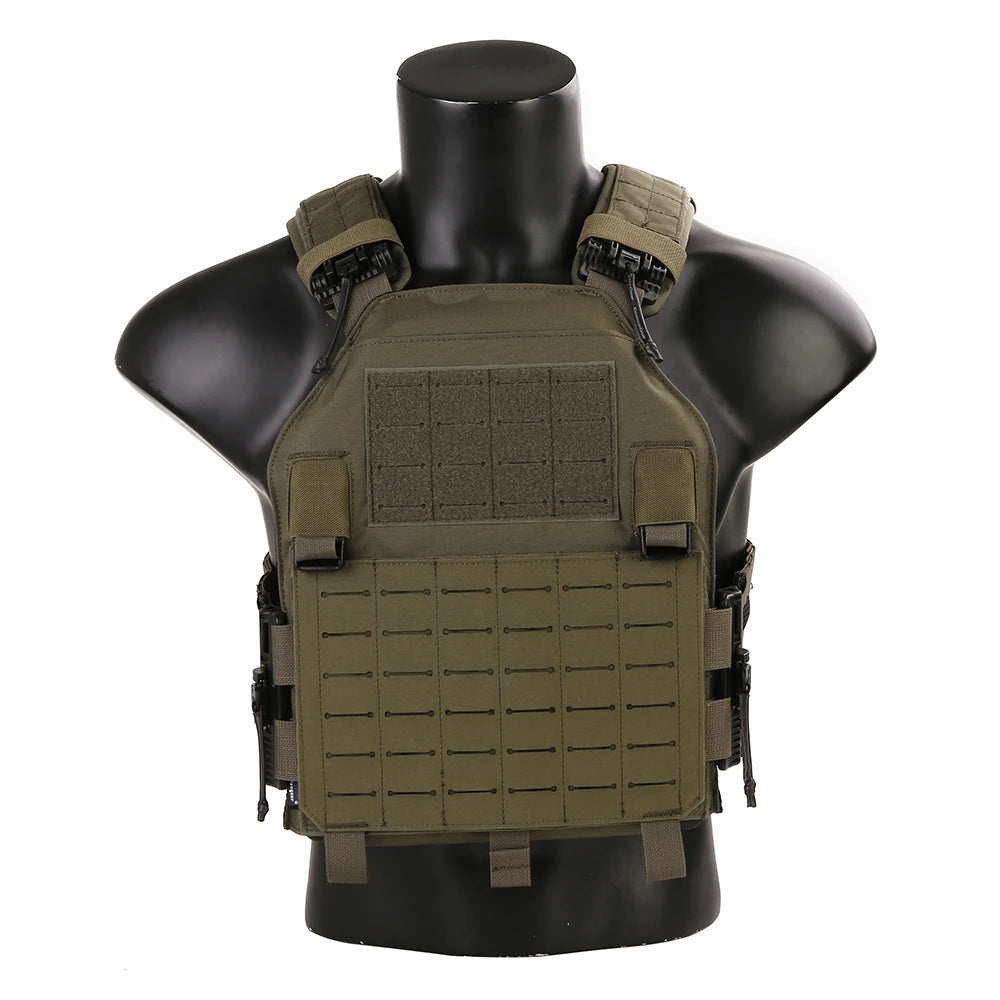 Emersongear Hunting Vest LVAC ASSAULT Plate Carrier W/ROC Quick Released Molle Body Armor Swat Harness Camping Outdoor Nylon