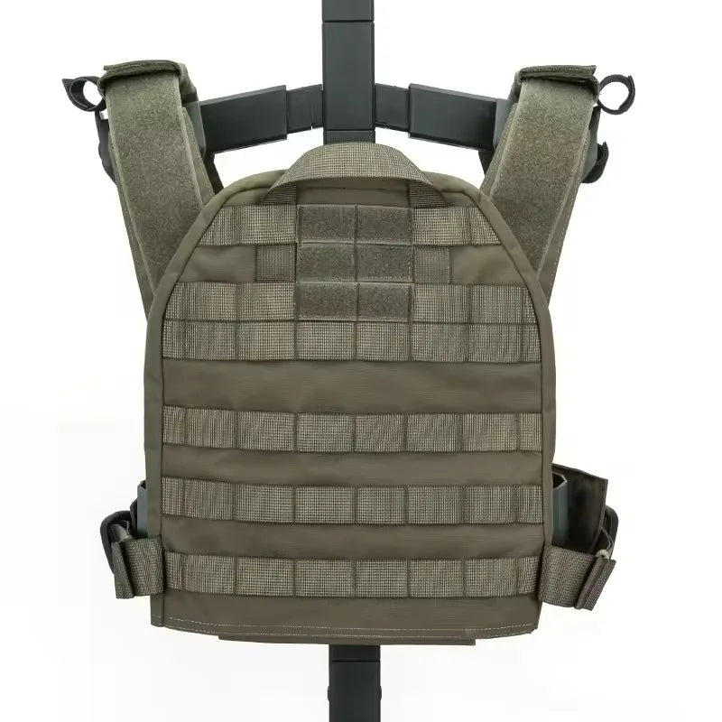 Tactical MOLLE Vest Adjustable Buckle Outdoor Training Waistcoat for Airsoft Wargame Hunting Camping Cosplay Sports Gear