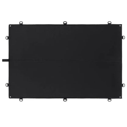 Tactical Morale Patch Panel Badge Storage Cloth Armband Display Board ID Patches Foldable Hook Loop Surface D-Rings