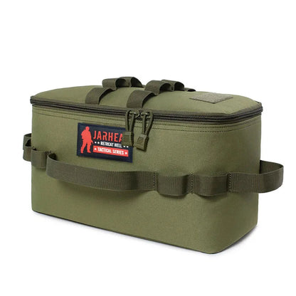 Tactical Camping Cookware Bag Modular Organizer MOLLE Storage Pouch Water Resistant Outdoor Gear Bag for Hiking Travel Hunting