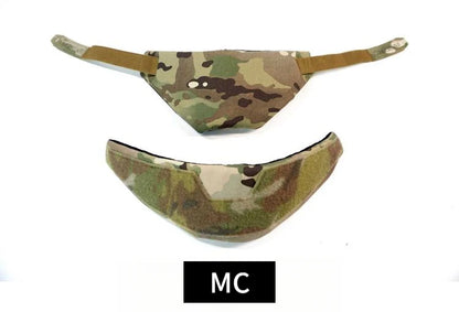 Universal Tactical Collar Neck Guard 2.0 Adjustable Hook Loop Low Profile Protector for Plate Carrier Tactical Vest Accessory