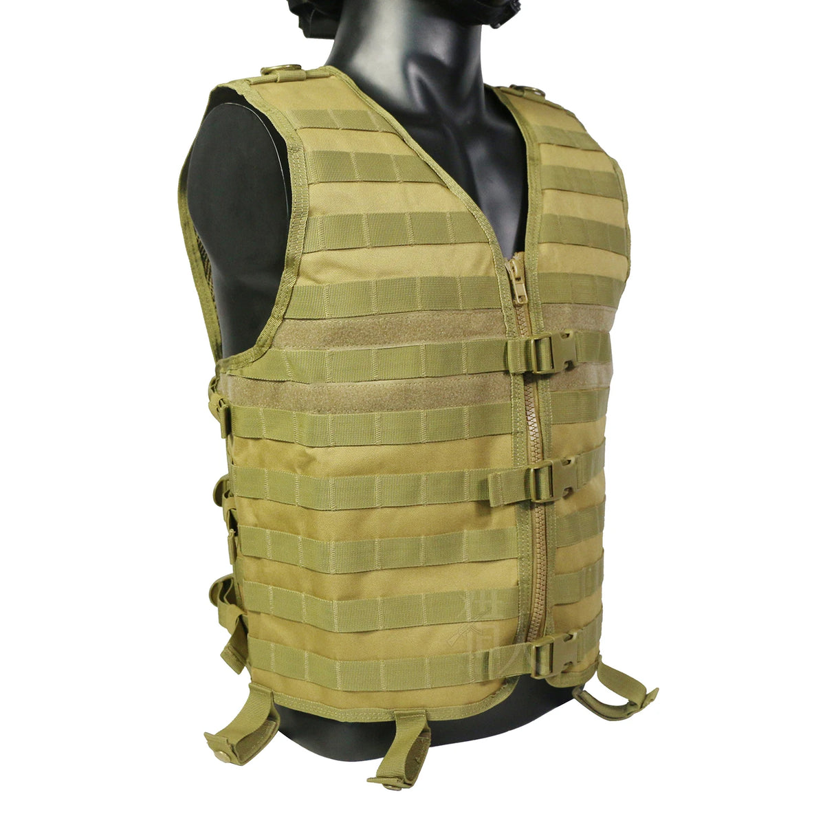 Tactical Vest Outdoor Ultra-Light Breathable Training Airsoft Vest Adjustable for Adults