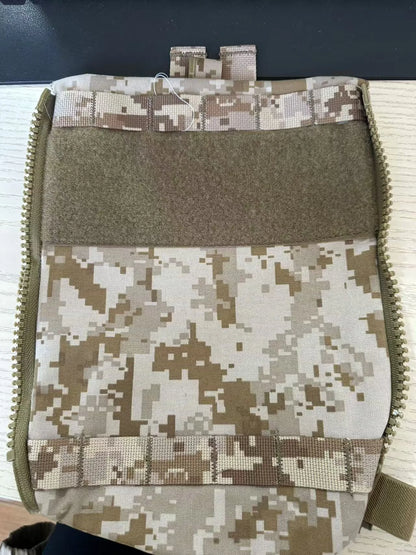Vest Back Plate Water Bag, Outdoor Sports, FCPC V5, Zipper Bag