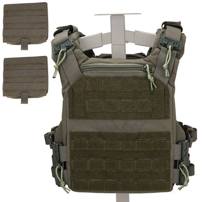 Tactical Vest Plate Carrier 3.0 Mesh Comfortable Quick Release on/off Hunting Cummerbund Fast Adjust Multi-size Airsoft Gear