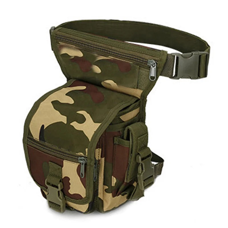 Adjustable Outdoor Sports Pouch Hunting Accessories Belt Bag Traveling Hiking Bicycle Tactical Leg Bag