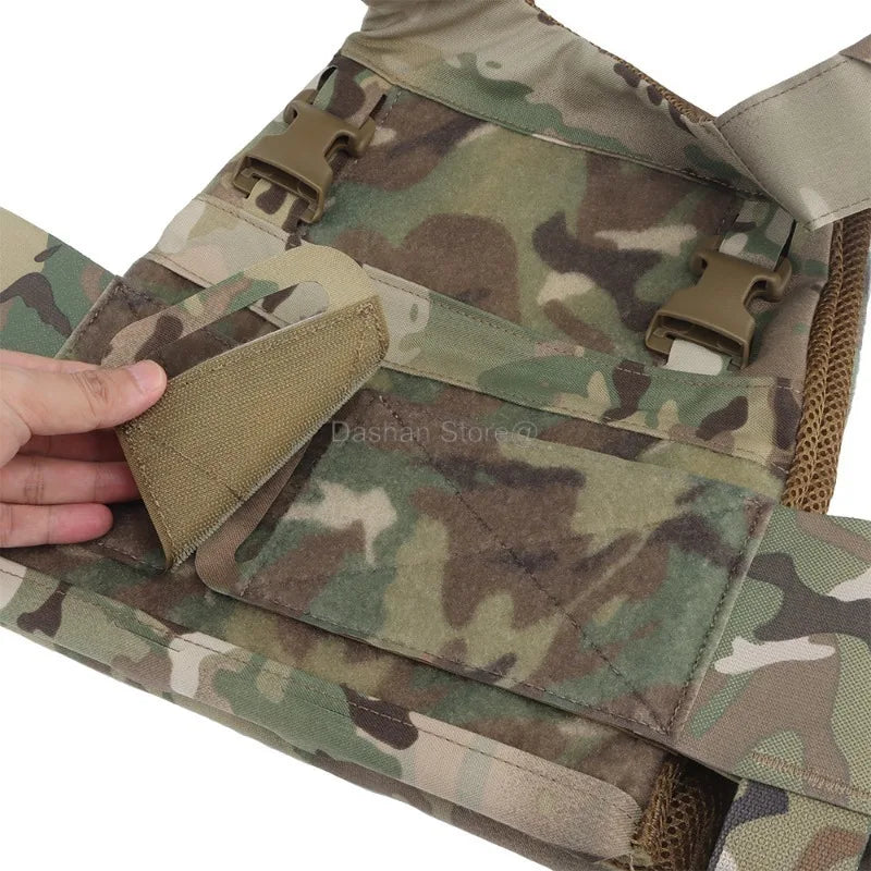 FCPC Slickster Plate Carrier Ferro Style Minimalistic Multi-Mission Tactical Vest Lightweight Airsoft Hunting V5 Vest Body Armor