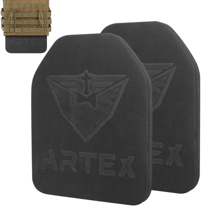 2Pcs Plate Carrier Pads EVA Foam Tactical Vest Pad Airsoft Vest Inner Liner Protective Cushion Pads Shock Plates for Paintball