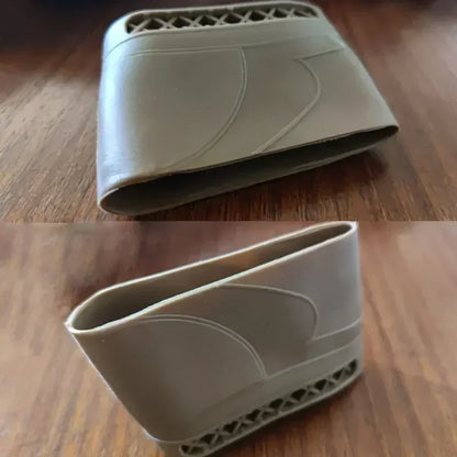 Rubber Slip-On Recoil Reducing Pad for Rifle and Shotgun Buttstock Pad Hunting Rifle Butt Shooting Anti-slip Cover Accessories