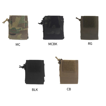 Tactical Foldable Magazine Dump Pouch Drop Pouch MOLLE Waist Tool Sundries Bag Hunting Accessories