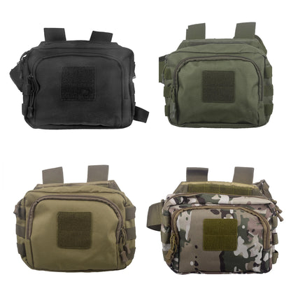 Tactical Range Bags, Crossbody Pouch with AR/M4 Quick Release Magazine Holster and Pistols Mag Holders, Shooting & Hunting Gear