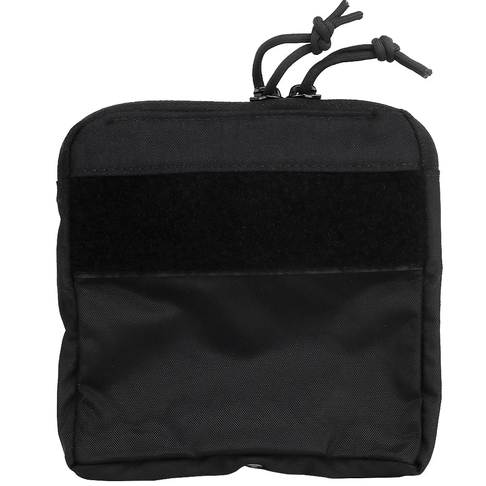 Tactifans DOPE Front Flap Kangroo Insert Half Pocket Nylon For FCPC V5 Plate Carrier Chest Rig Tactical Hunting Vest