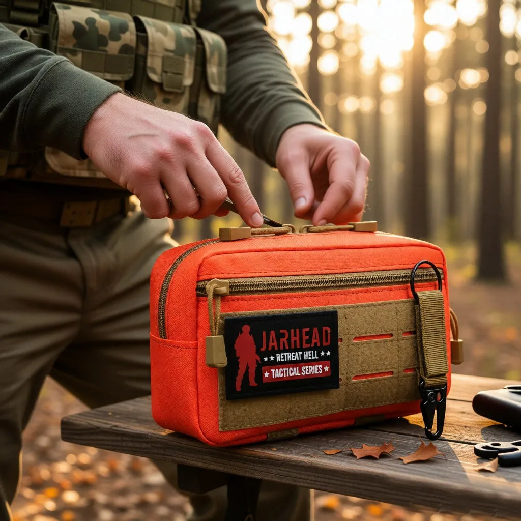 EDC Molle Tactical Pouch Wilderness Survival First Aid Kit Medical Bag Outdoor Emergency Utility Tool Pouche Hiking Accessories