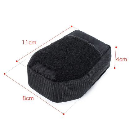 Molle Tactical Pouch EDC Wallet Belt Waist Pack Admin Pouch Key Bag Retro Men Coin Purse Women Zipper Mini Wallet Card Holder