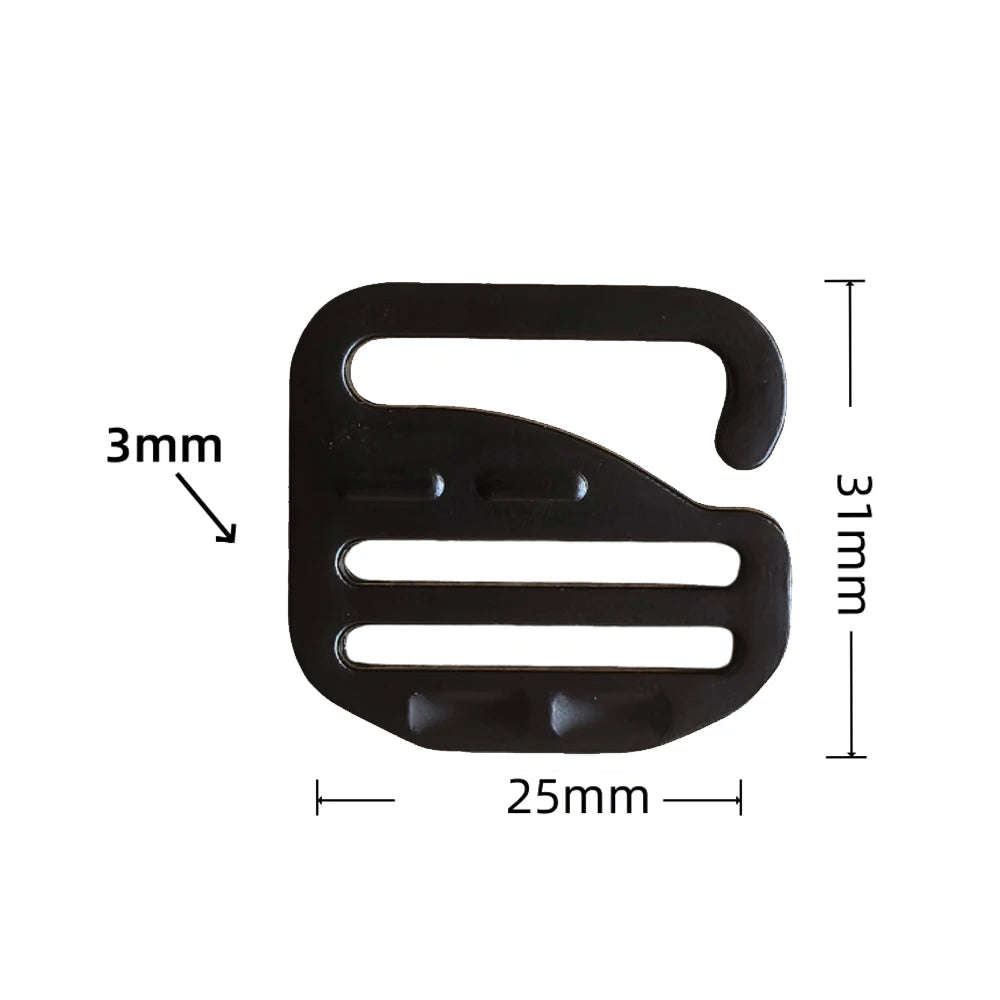 2pcs G Hook For Tactical FCPC Strap Airsoft Vest DON/DOFF Kangaroo MAG Pouch Connector Modular Attachment Point Accessories