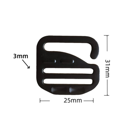 2pcs G Hook For Tactical FCPC Strap Airsoft Vest DON/DOFF Kangaroo MAG Pouch Connector Modular Attachment Point Accessories