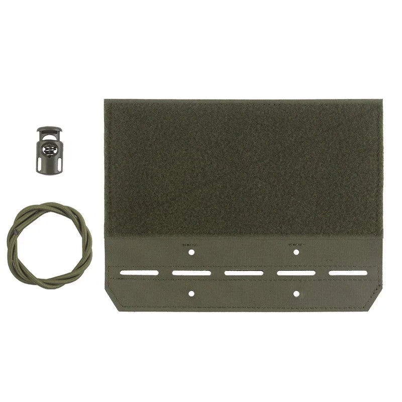 Molle Plate Carrier Back Panel for Hunting Vest, Multi-purpose Drop Hanging Plate V1 for Chest Rig Backpack