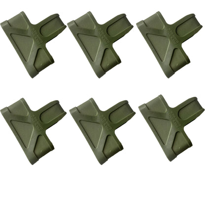 1-12X Outdoor Tactical AK 5.56 Rubber Cage Loop Pull Magazine Rubber Glove Sleeve Cover For M4 M14 M16 Fast Mag Protective Case