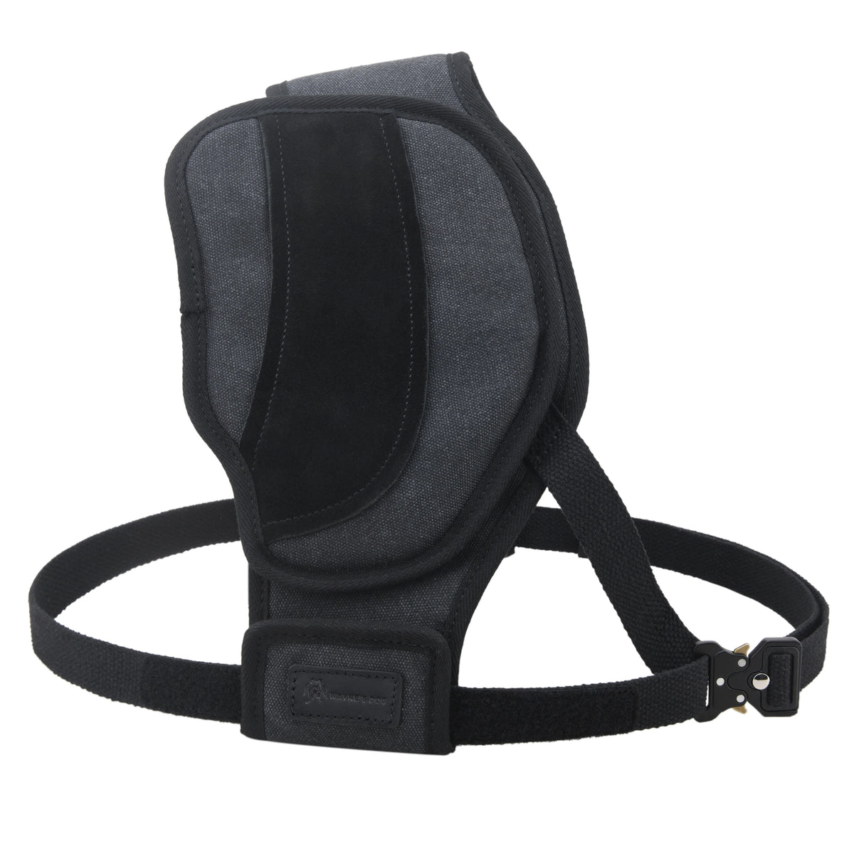 Canvas Shoulder Field Shield Leather Archery Half Chest Protector Guard Shirt Pad Protector Sport Shoulder Pads