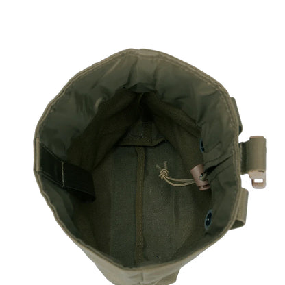Tactical Molle Recycle Pouch Drop Pouch Portable Folding Recovery Storage Bag Outdoor Hunting  Waist Pack Bags