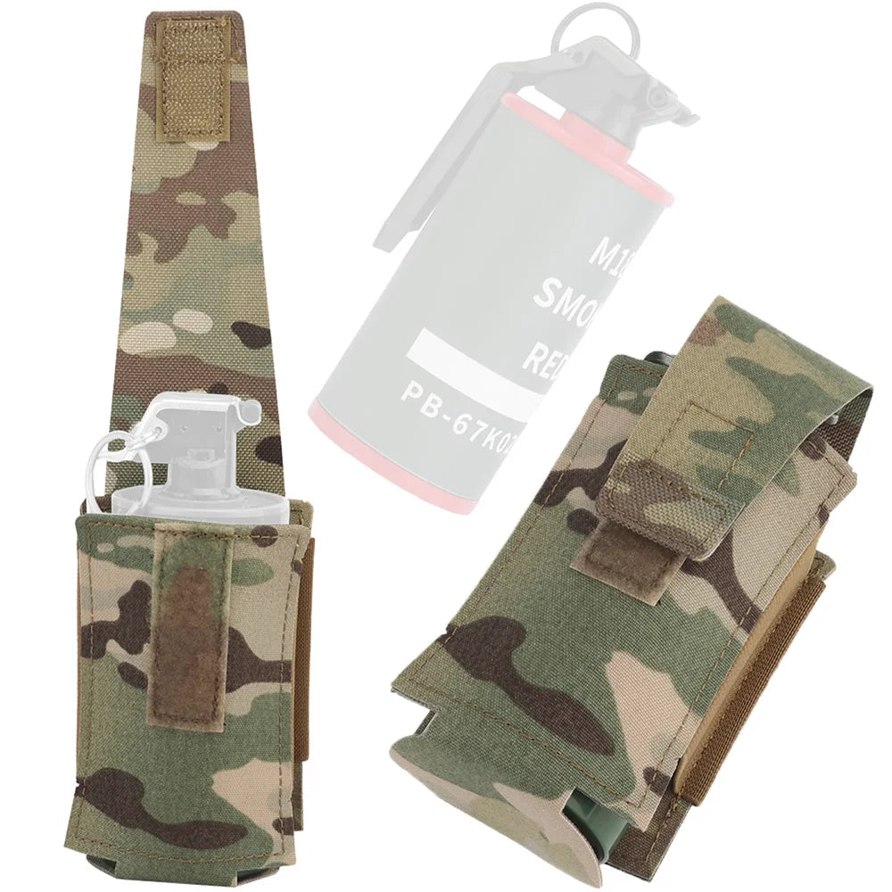 Airsoft Smoke Gear Pouch M18 Model Grenade Pouch Molle Ammo Storage Bag Outdoor Hunting Vest Plate Carrier Tactical Belt Pack