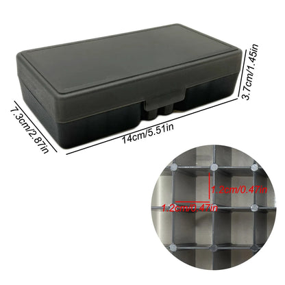 Tactical Ammo Box 50 Round Flip-Top for .45 ACP/40/10MM Cal  Pistol Ammo Carry Storage Box Hunting Accessories