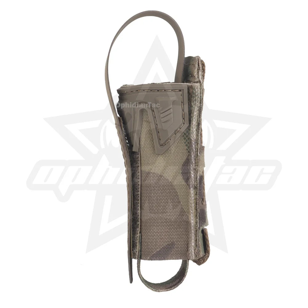9MM Airsoft Magazine Pouch Pistol Magazine Pouch with Protective Cover Quick Release Belt Gear for AR15