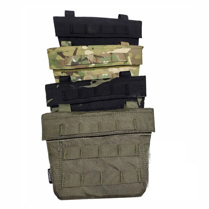 Tactical Modular Abdomen Panel Pouch Plate Carrier Belly Bag Crotch Groin Protective Sundries Bag TC0182