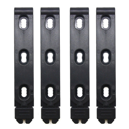 Tactical Molle Clips Clamp Molle Attachment for 5.56/7.62 Soft Shell Magazine Pouch Universal Knife Sheath Back Clips,2PCS 4PCS
