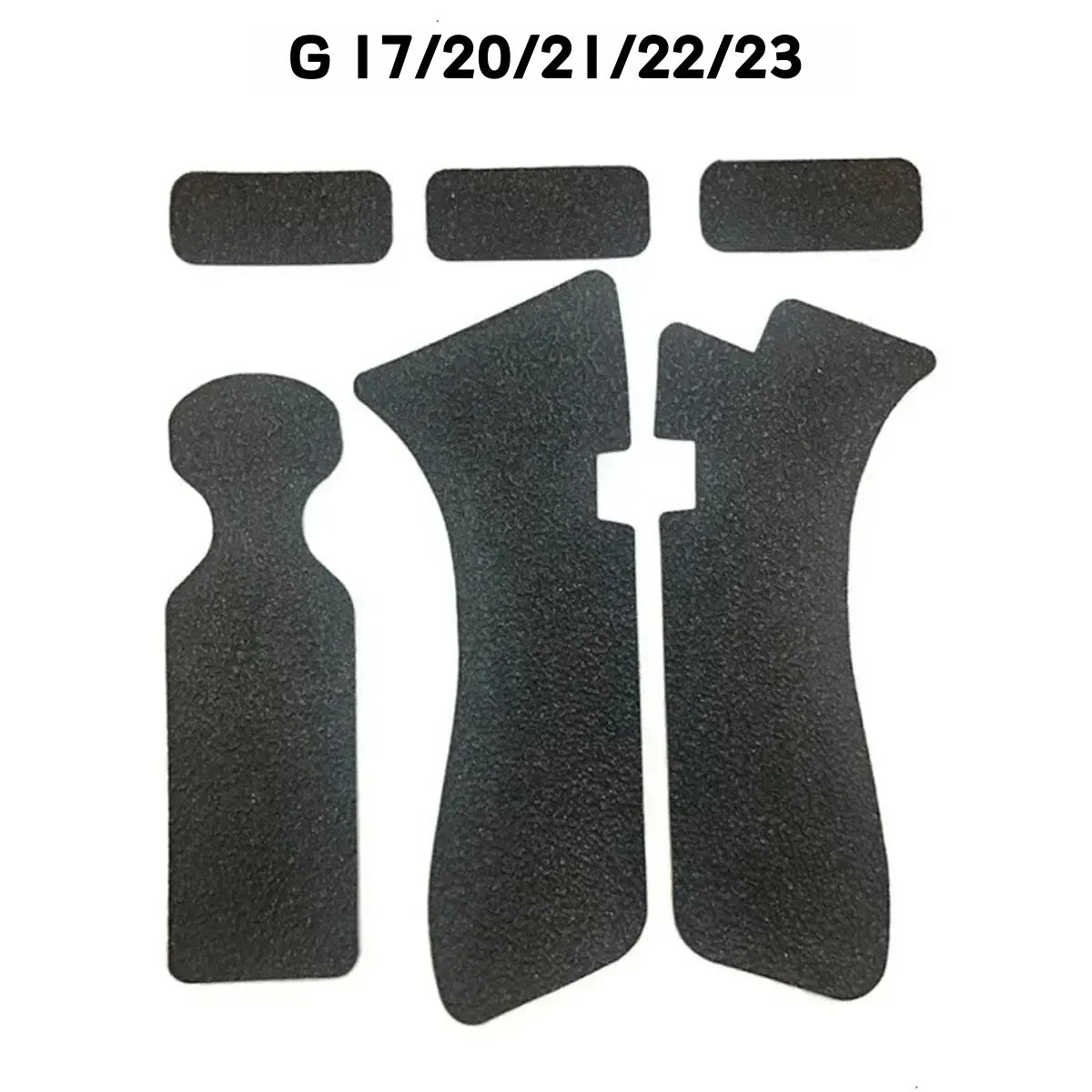 Rubber textured grip with anti-slip feature.Non-Slip Rubber Texture Grip Wrap Tape- Waterproof For G17 19 20 26 27 33