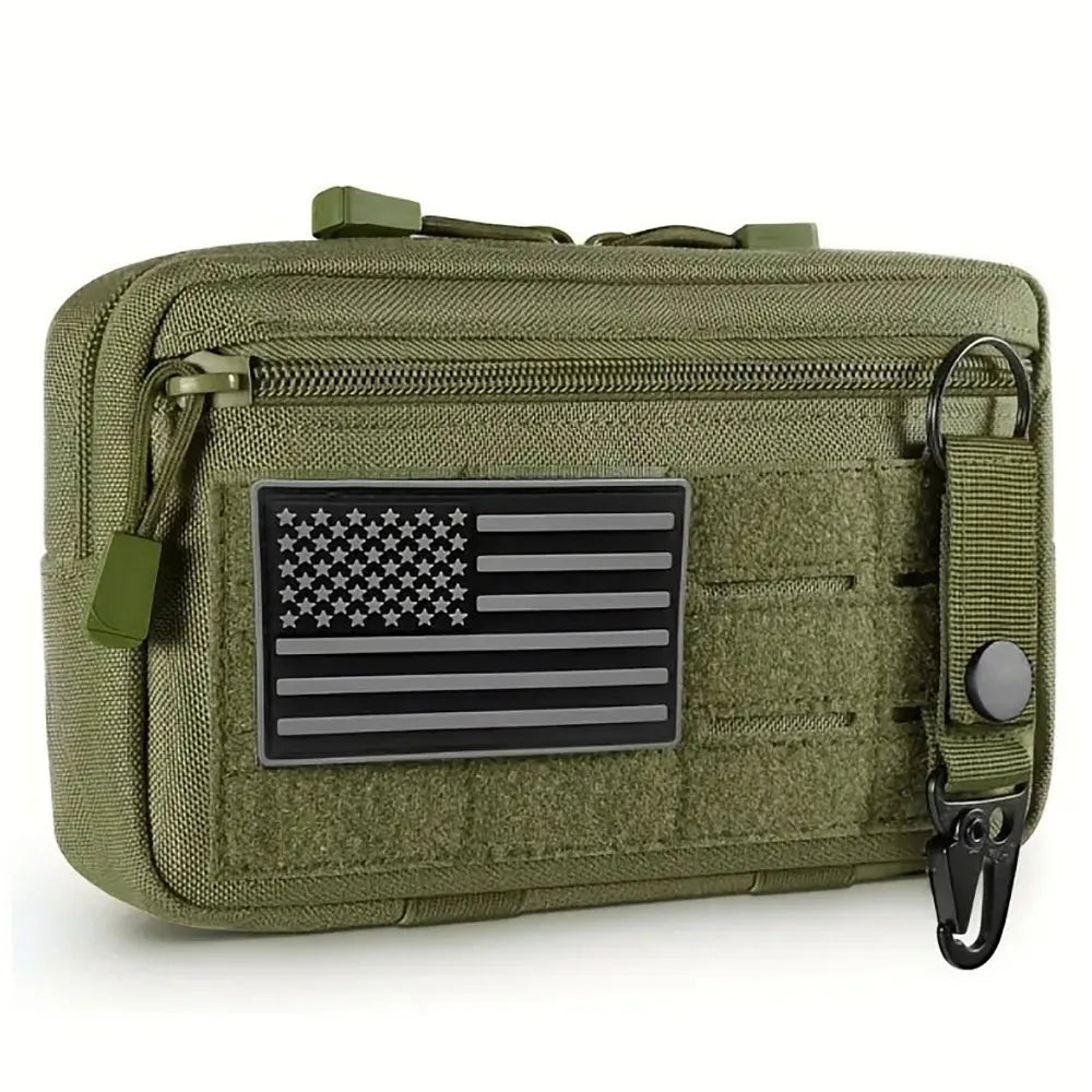 EDC Molle Tactical Pouch Waist Pack Compact Utility Pouches Waist Belt Bag Medical Bags Phone Case Outdoor Hunting Accessories