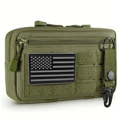 EDC Molle Tactical Pouch Waist Pack Compact Utility Pouches Waist Belt Bag Medical Bags Phone Case Outdoor Hunting Accessories