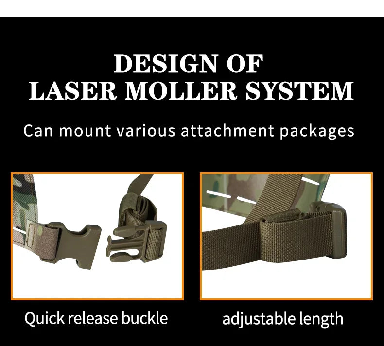 Tactical Chest Rig MK5 Molle SS MKV Micro Fight Chassis Placard 5.56 Triple Magazine Pouch Hunting Airsoft Chest Rig Vest Gear