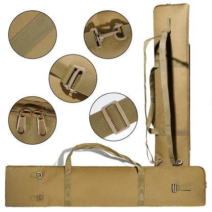 Molle System Gun Bags, Tactical Rifle Case, Shooting Carry, Outdoor Handbags for Hunting Accessories