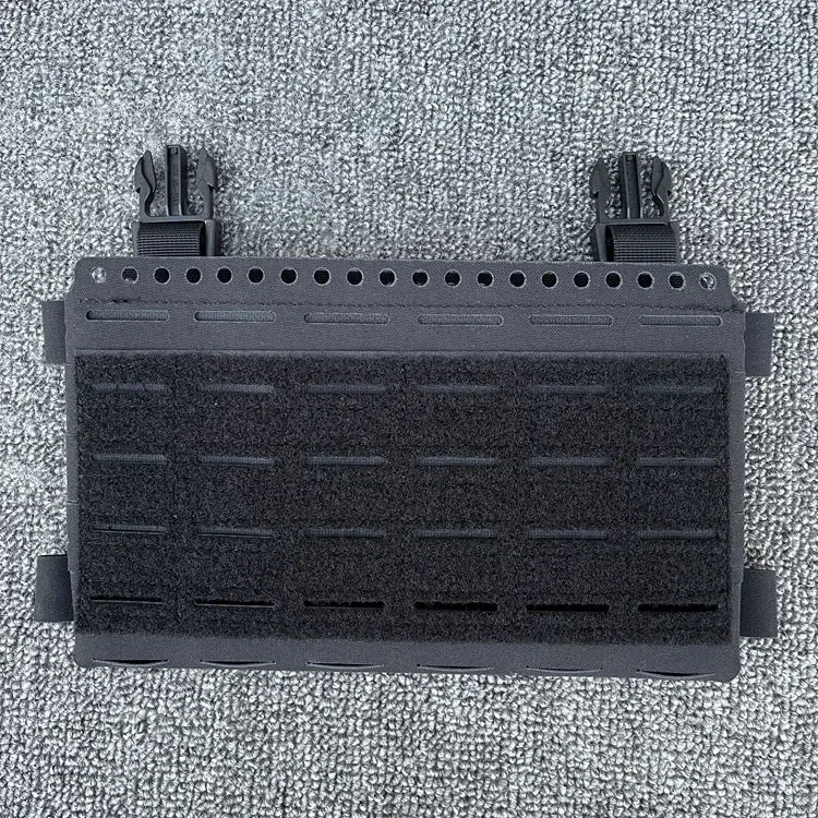 Tactical SS MK5 Chest Rig Panel Pouch Laser Cutting Molle Expansion Conversion Plate Pouch Chest Hanging Plate Carrier Bag MC