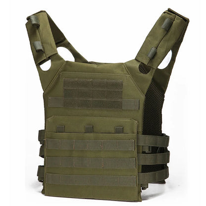 Tactical Vest Waterproof Outdoor Body Armor Lightweight JPC Molle Plate Carrier Hunting Vest CS Game Jungle Security Equipment