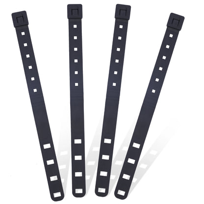 MOLLE Straps, Durable MOLLE Clips Attachments for Vests, Tactical Malice Clips - 4 Pcs