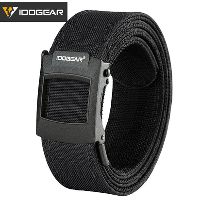 IDOGEAR 1.5 Inch Hard Tactical Belt With Adjustable Buckle 1000D Nylon for EDC CCW Duty Use 3448