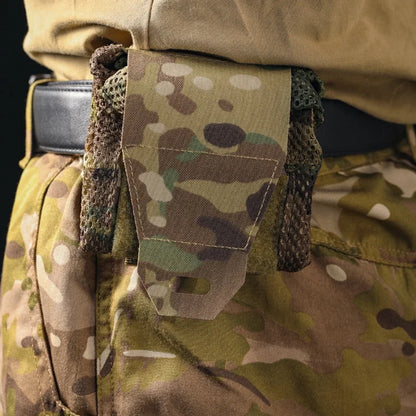Tactical Belt Hanging Bagging MOLLE Dump Bag Hunting Gear Lightweight Fabric Adjustable Close Hunting Storage Bag
