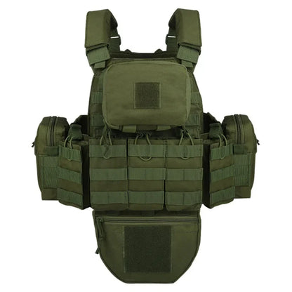 YAKEDA Multifunctional Modular Tactical Vest With Adjustable And Detachable Shoulder Straps, Suitable for Outdoor Sports