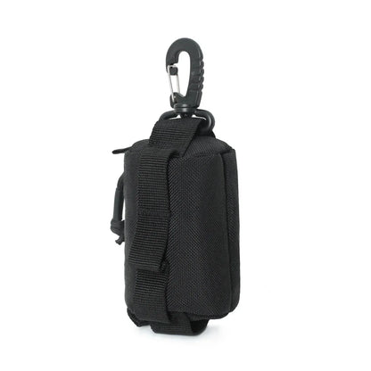 Tactical EDC Pouch Zipper Key Card Holder Pouch Coin Purses Wallet Small Bag Organizer for Men and Women Outdoor Hiking