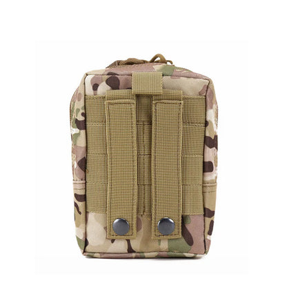 Outdoor Mini Medical Molle Waist Bag Tactical Pouch Camping Hunting Coin Pouch Belt Pouch Survival Tool First Aid Storage Pack