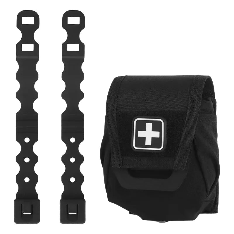 Compact First Aid Organizer | Small Emergency Essentials Pouch | Waterproof EDC Carry Bag for Outdoor