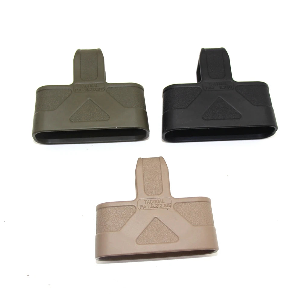 Tactical 9mm 7.62 5.56 Magazine Pouch Rubber Holster Rifle Pistol Mag Glove Sleeve Cover for M4 M16 AR15 AK 47 Mag Holder