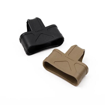 5.56 Rubber Cage Loops Fast Mag & 1pcs 5.56 Magazine Pouch for Airsoft M4/M16 Magazine Assist Quick-draw Rubber Boot
