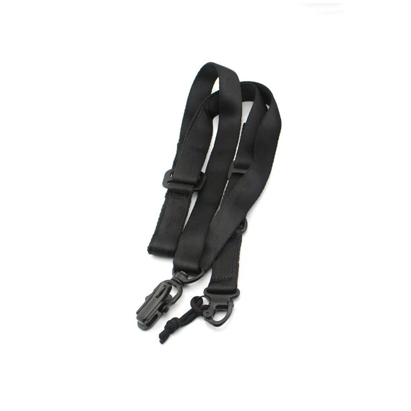 Adjustable MS2 Tactical Sling-Secure Single-Point Safety Strap With Hook For Hunting Training Sport Outdoor Adventures