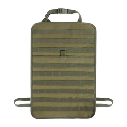 Molle Tactical Car Seat Cushion Universal Four Seasons Storage Bag Hanging Bags Car Stowing Tidying Pocket Interior Accessories
